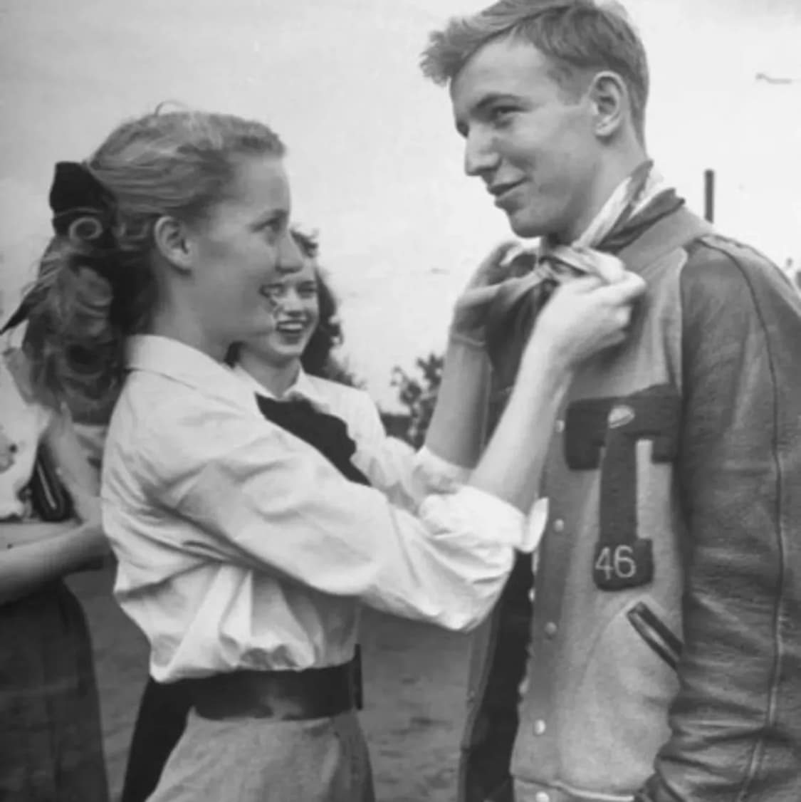 00's 골든 베어 빈티지 바시티 자켓 L 상품이미지7