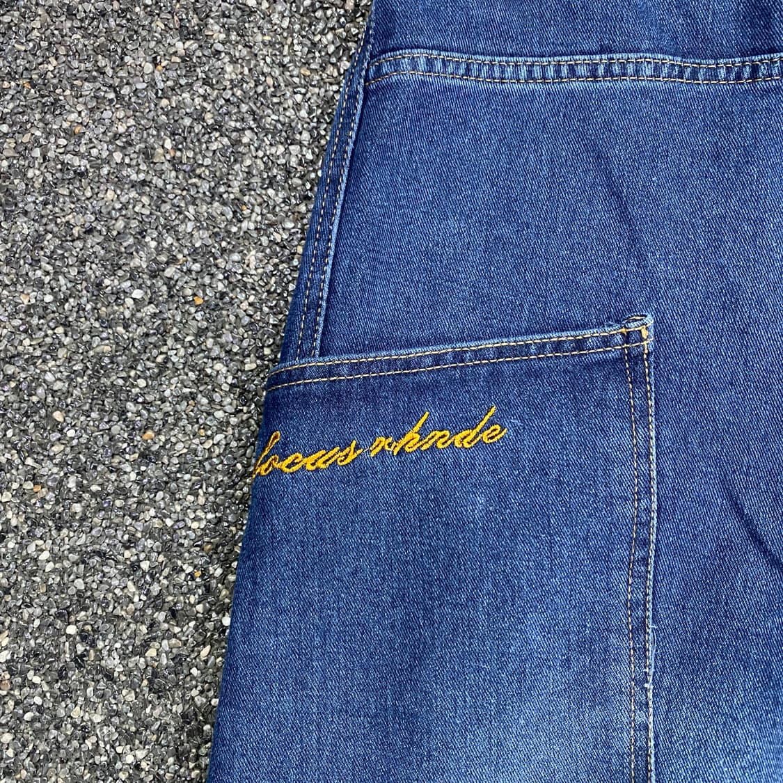 빈티지 트위스트 워크웨어 벌룬 데님 팬츠 B3613 상품이미지5