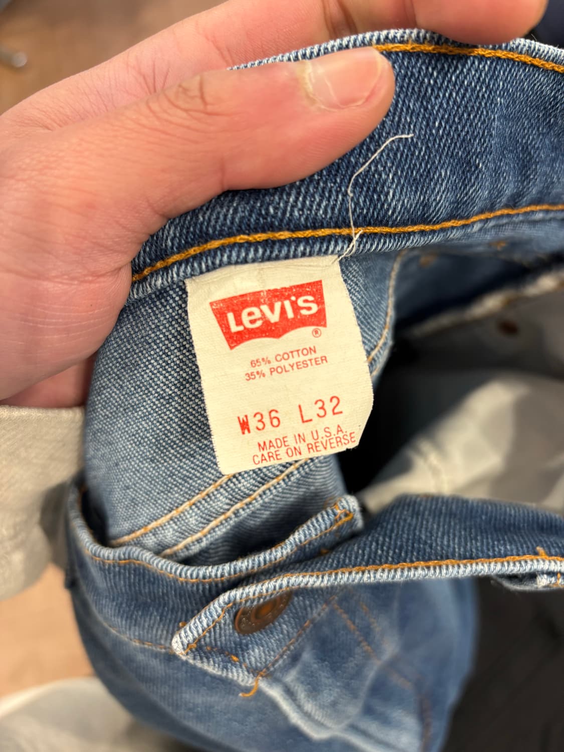 90s Levis 517 오렌지 탭 상품이미지5
