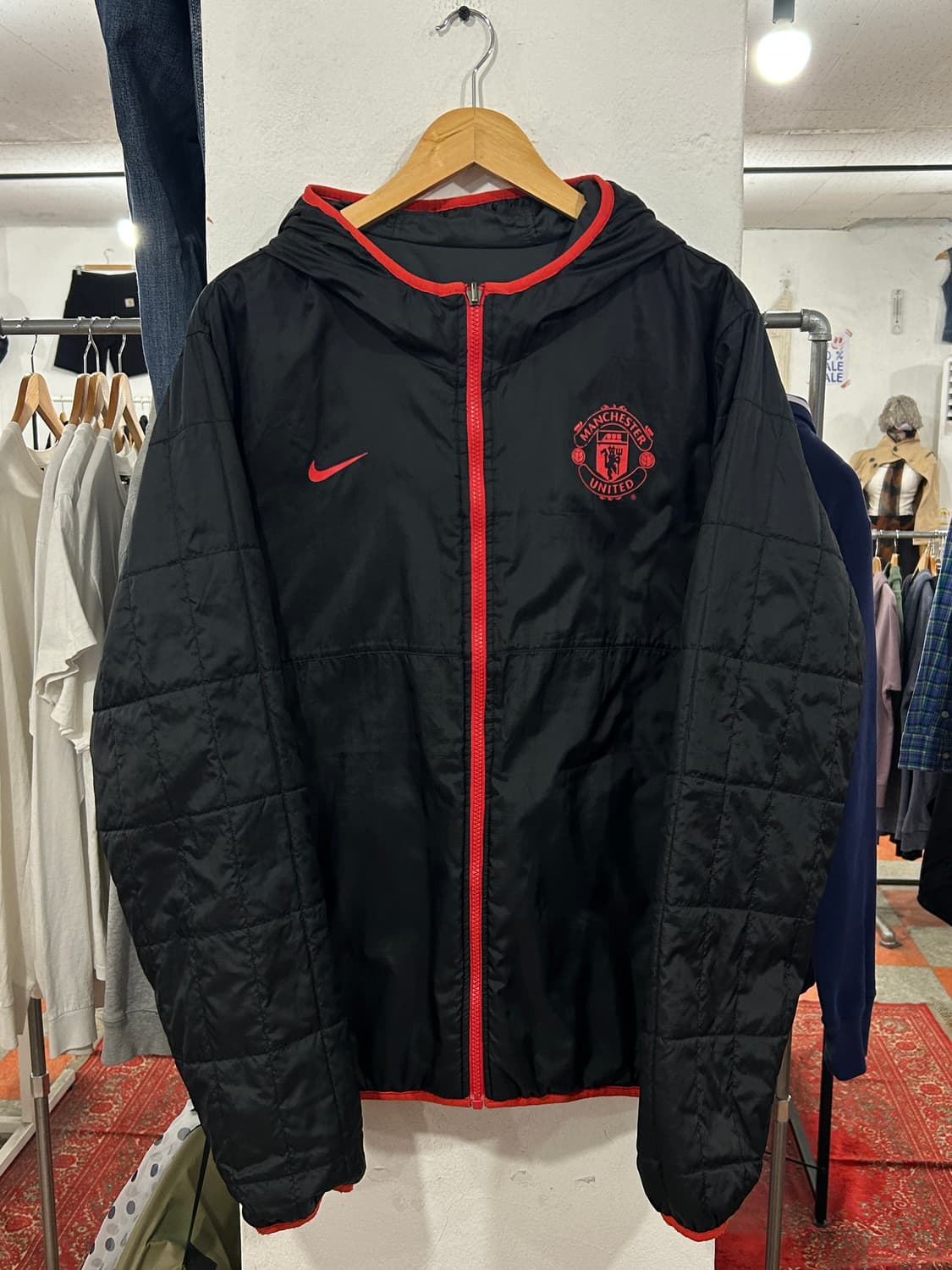 나이키 맨유 양면후디자켓 상품이미지3