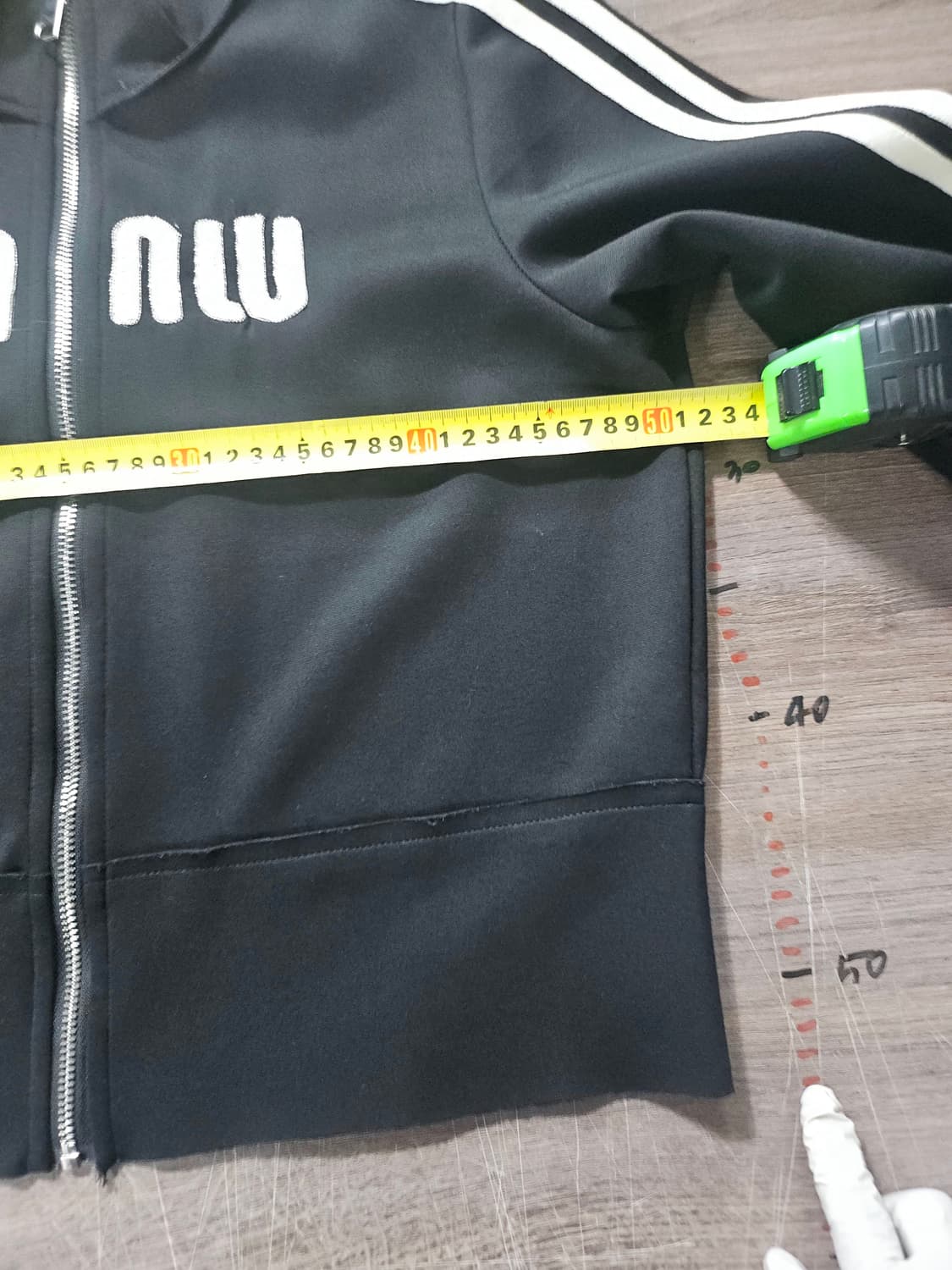 블랙 트랙 자켓 M 상품이미지5