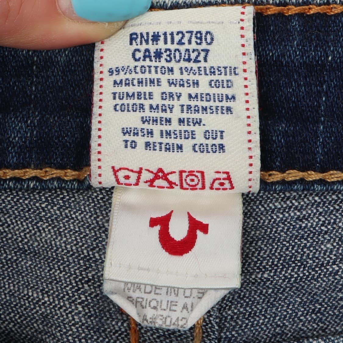 트루릴리젼 조이 부츠컷 데님팬츠 상품이미지9