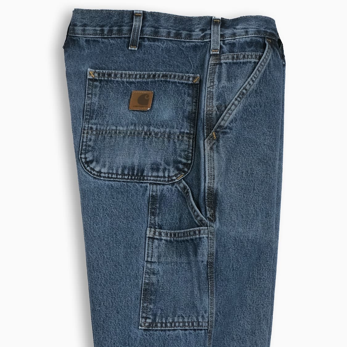 빈티지 칼하트 싱글니 진청 카고 청바지 35 인치 CH0133601 상품이미지5