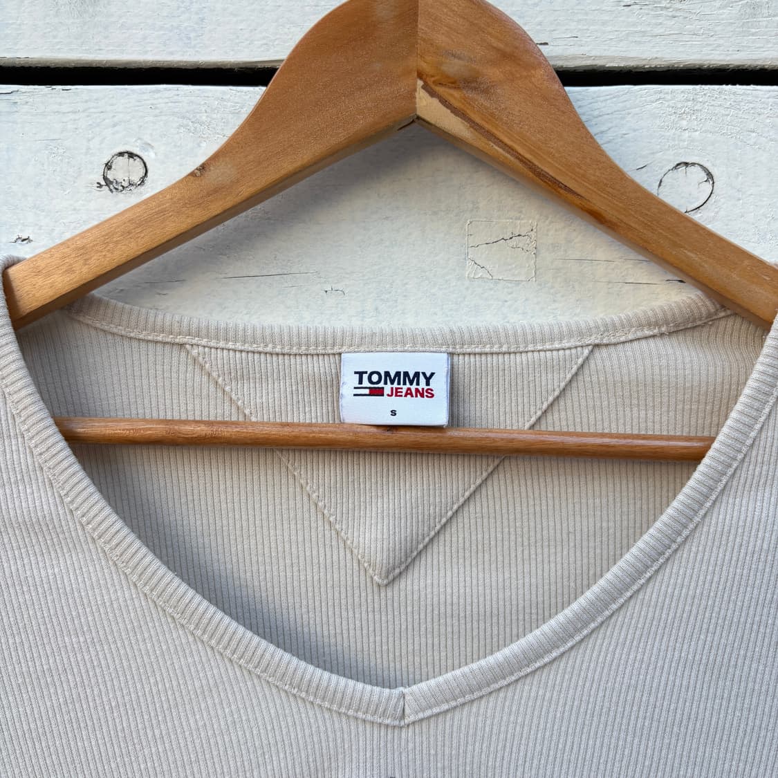 Tommy Hilfiger 타미힐피거 타미진스 크롭 긴팔 티셔츠 상품이미지2