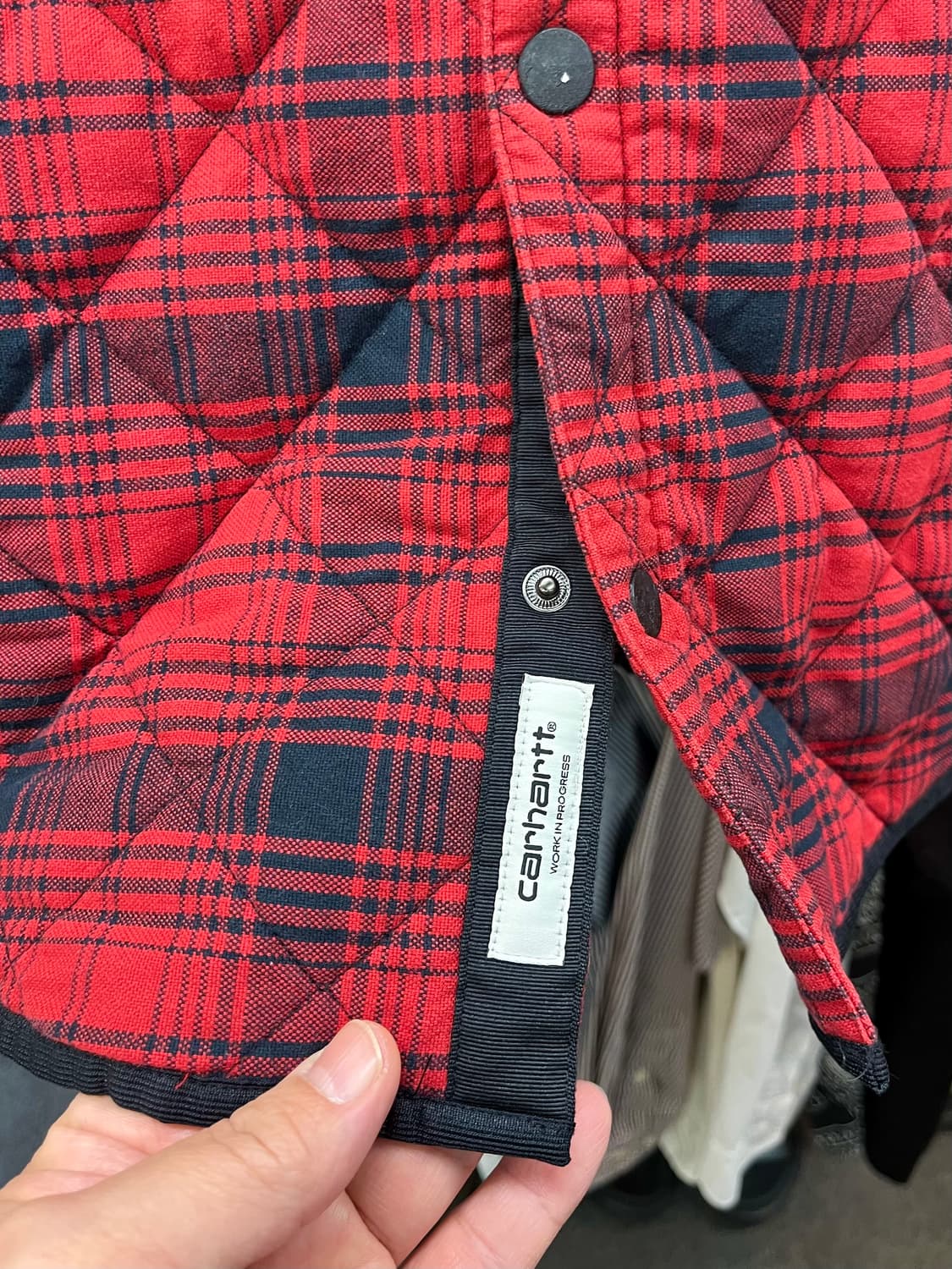 [95~100] 칼하트 WIP 퀼팅자켓 M 상품이미지3