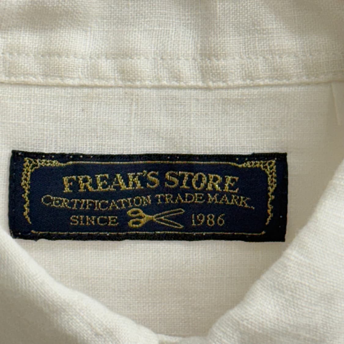 freaks store 프릭스스토어 화이트 하프 반팔 셔츠 s 상품이미지2