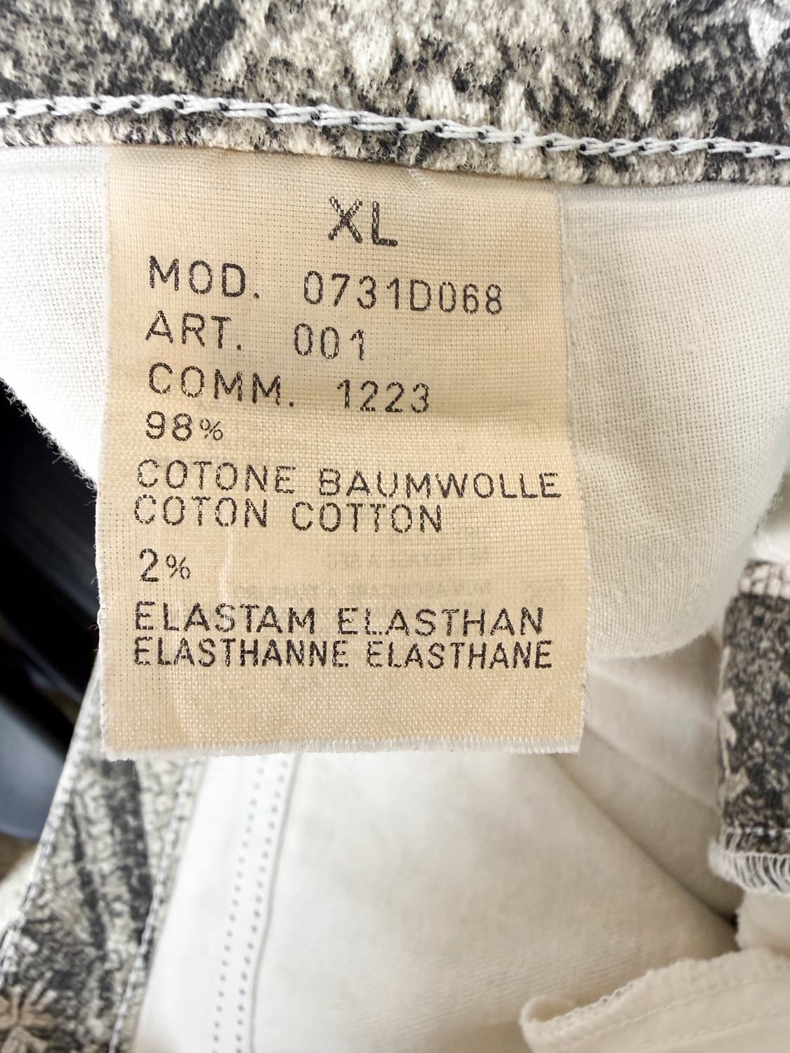 roberto cavalli mosaic pants 상품이미지5