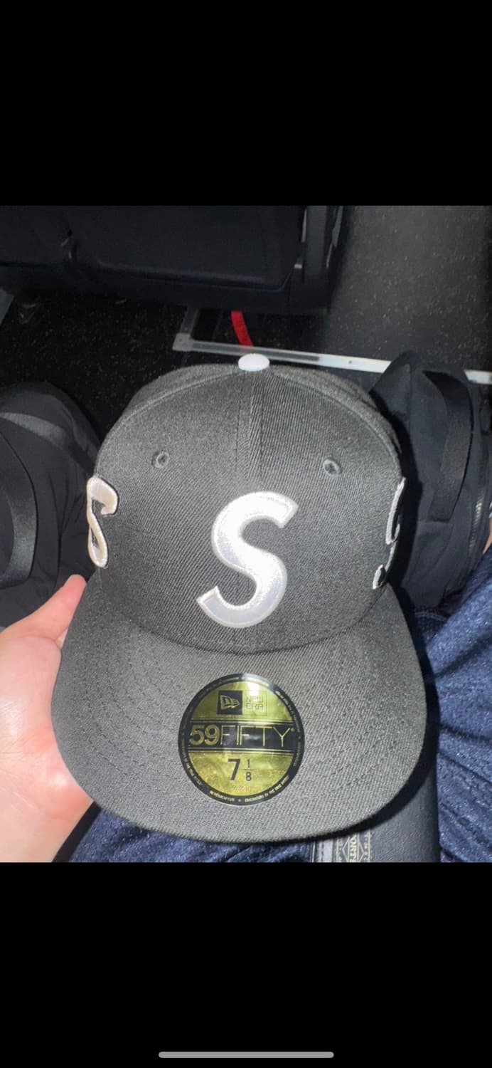 슈프림 멀티 s로고 뉴에라 블랙 718 상품이미지2