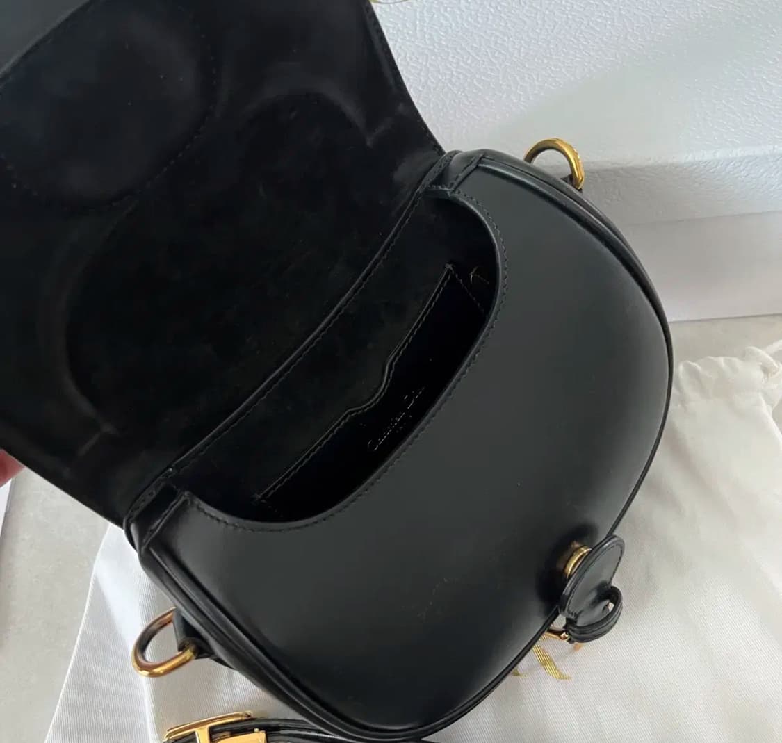 디올 바비백 스몰 블랙  상품이미지5