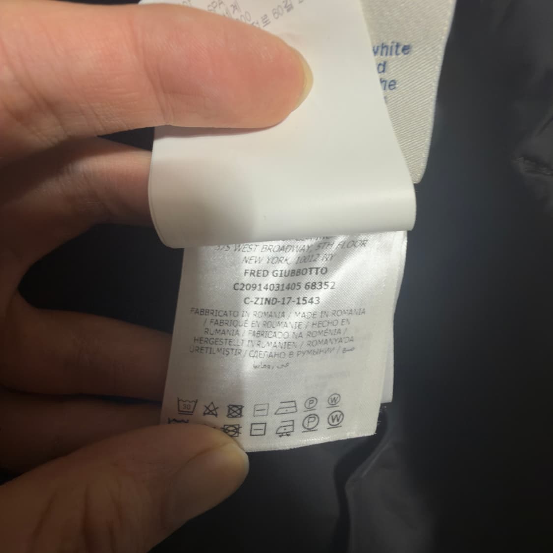 몽클레어 프레드 바이커 패딩 상품이미지4