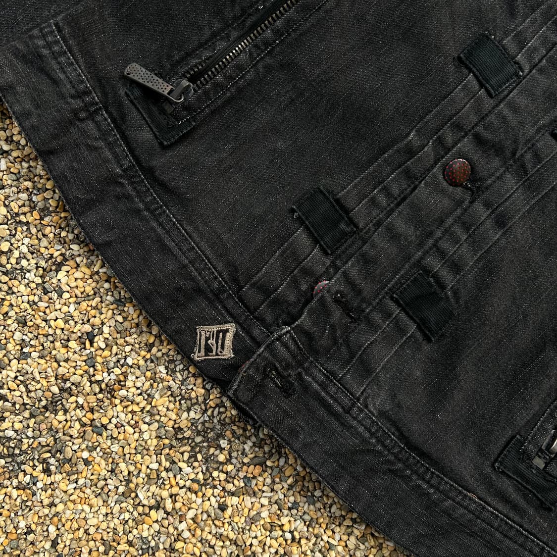 디젤(DIESEL)멀티포켓 흑청 트러커 자켓 상품이미지5