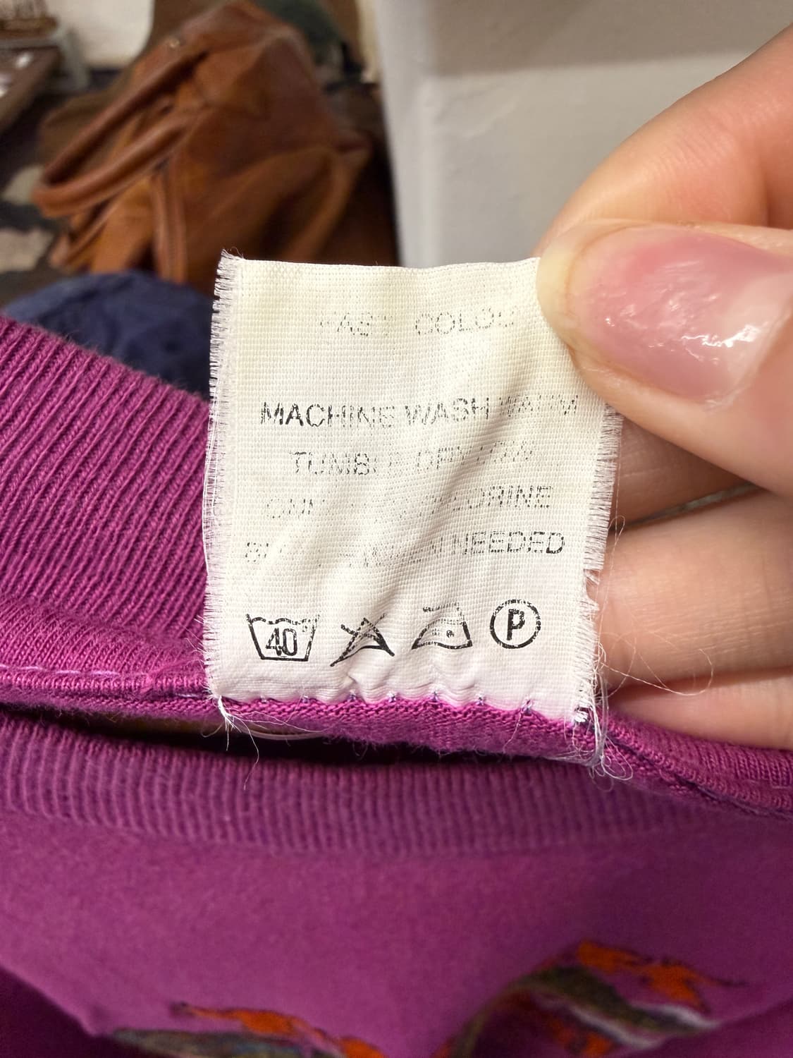 1990s Trek Nepal 싱글스티치 반팔티 상품이미지6