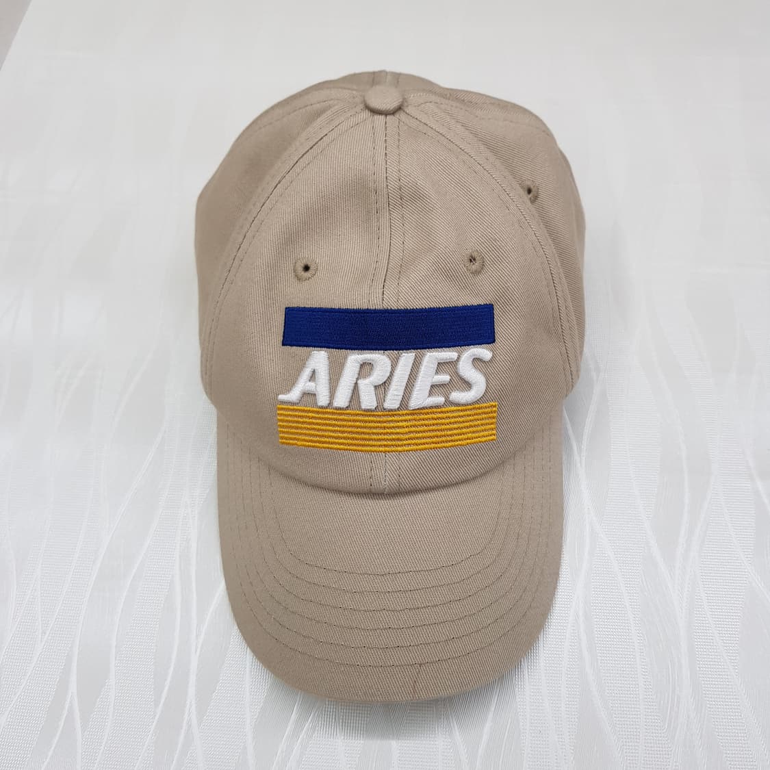 ARIES 아크릴 자수 로고 카키 캡 F사이즈 상품이미지1