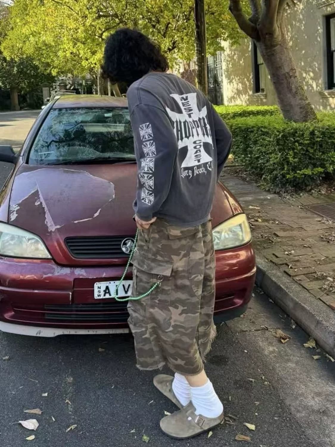 웨스트 코스트 차퍼 90s OG 아이언 크로스 롱 슬리브 상품이미지2