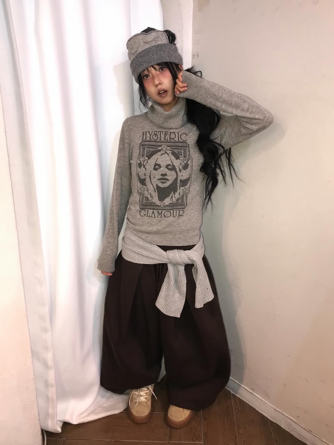 Hysteric Glamour His Girl High Neck Kn 상품이미지2