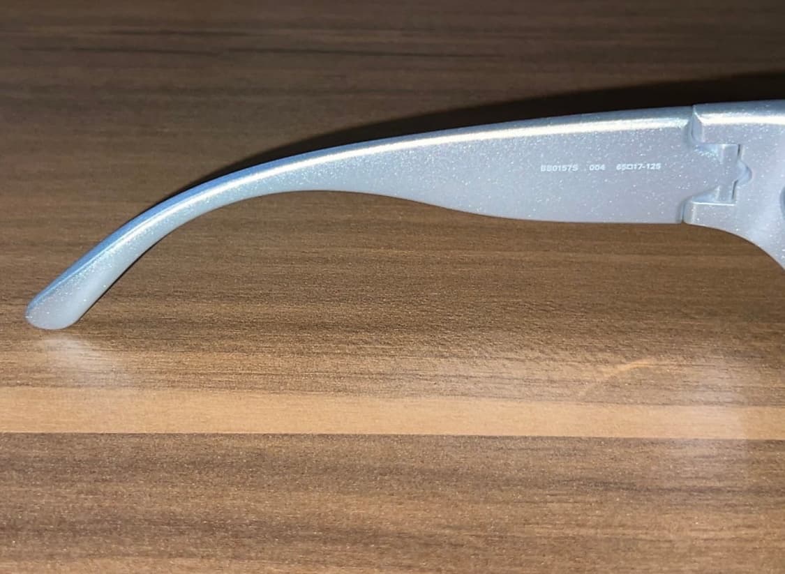 발렌시아가 스위프트 오발 선글라스 실버 상품이미지7