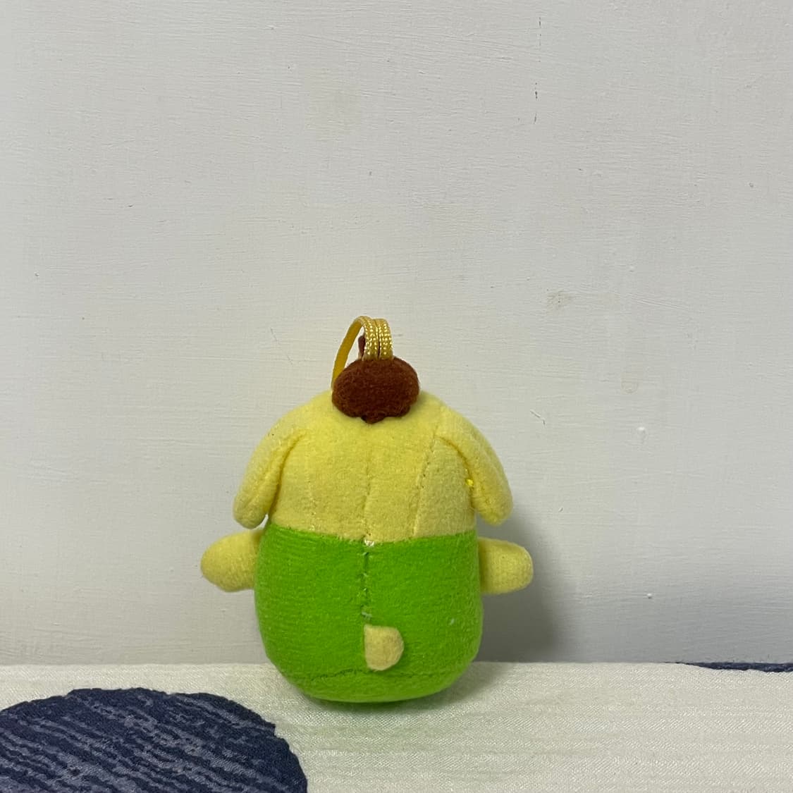 연두색 옷 입은 폼폼푸린 인형 키링 상품이미지2
