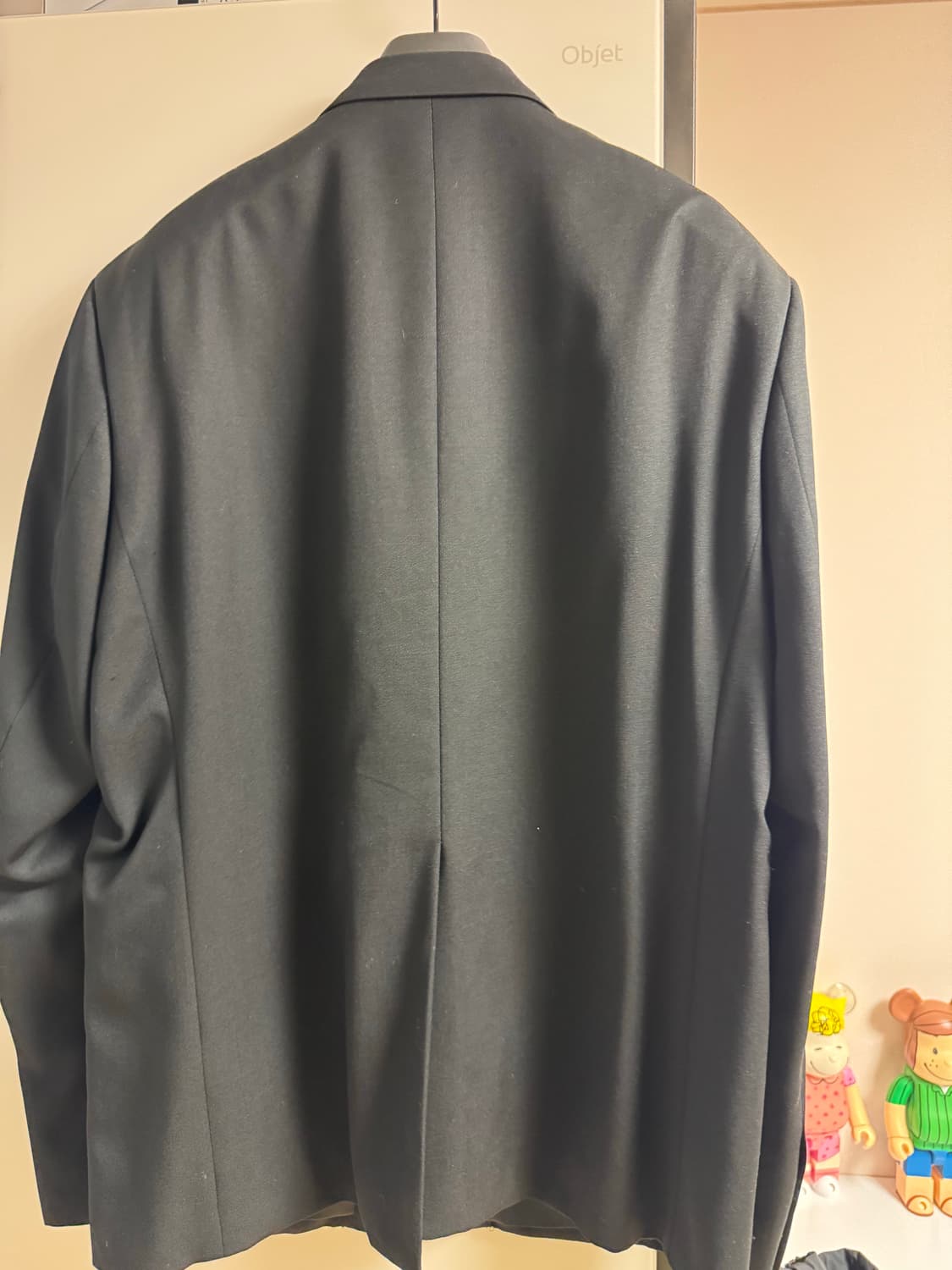 MNGU 오버핏 블레이져 블랙, 체크 일괄 상품이미지2