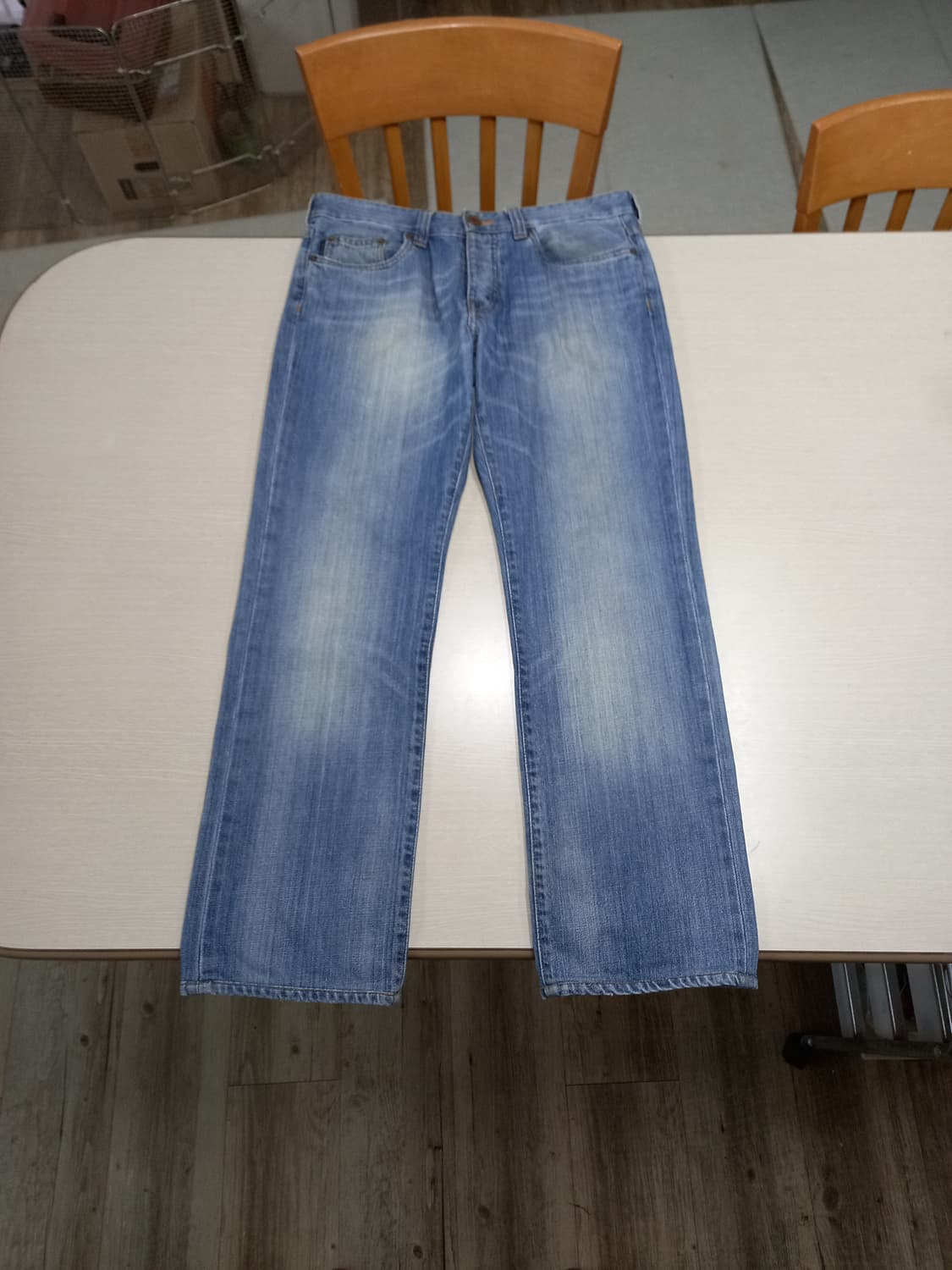 32 Calvin Klein 모리셔스 워싱 일자진 32-372 상품이미지1