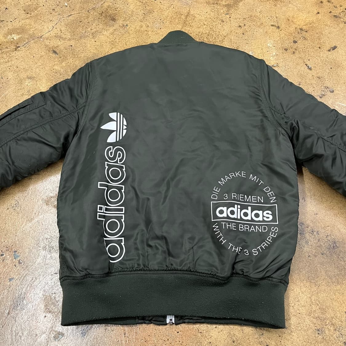 [정품/95] 아디다스 오리지널스 봄버 ma-1 항공점퍼 b16 상품이미지4