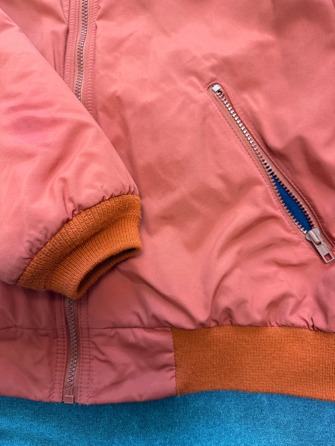 90s 엘엘빈 웜업 플리스 집업 자켓 상품이미지5