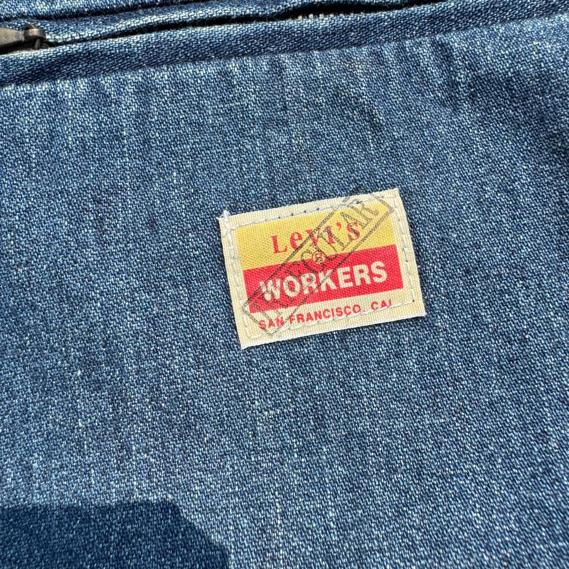 [M] 90s Levis Workers 리바이스 집업 데님 자켓 상품이미지7