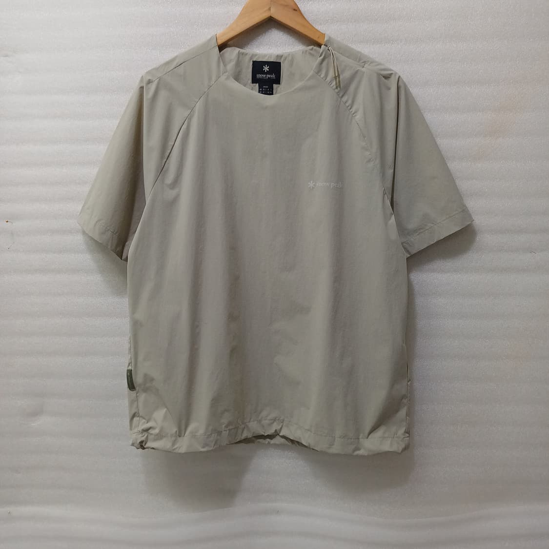 스노우피크 경량 우븐 반팔 점퍼 티 점퍼 남성 루즈 S 훌륭 사랑봉봉 상품이미지1