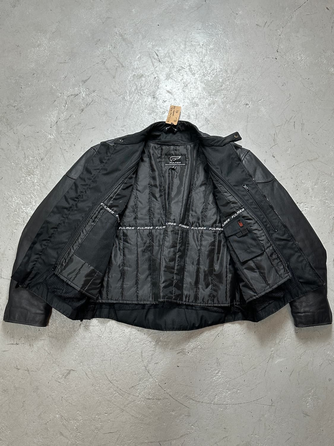 모터사이클 레더 아머 자켓 빈티지 레더 자켓 상품이미지8