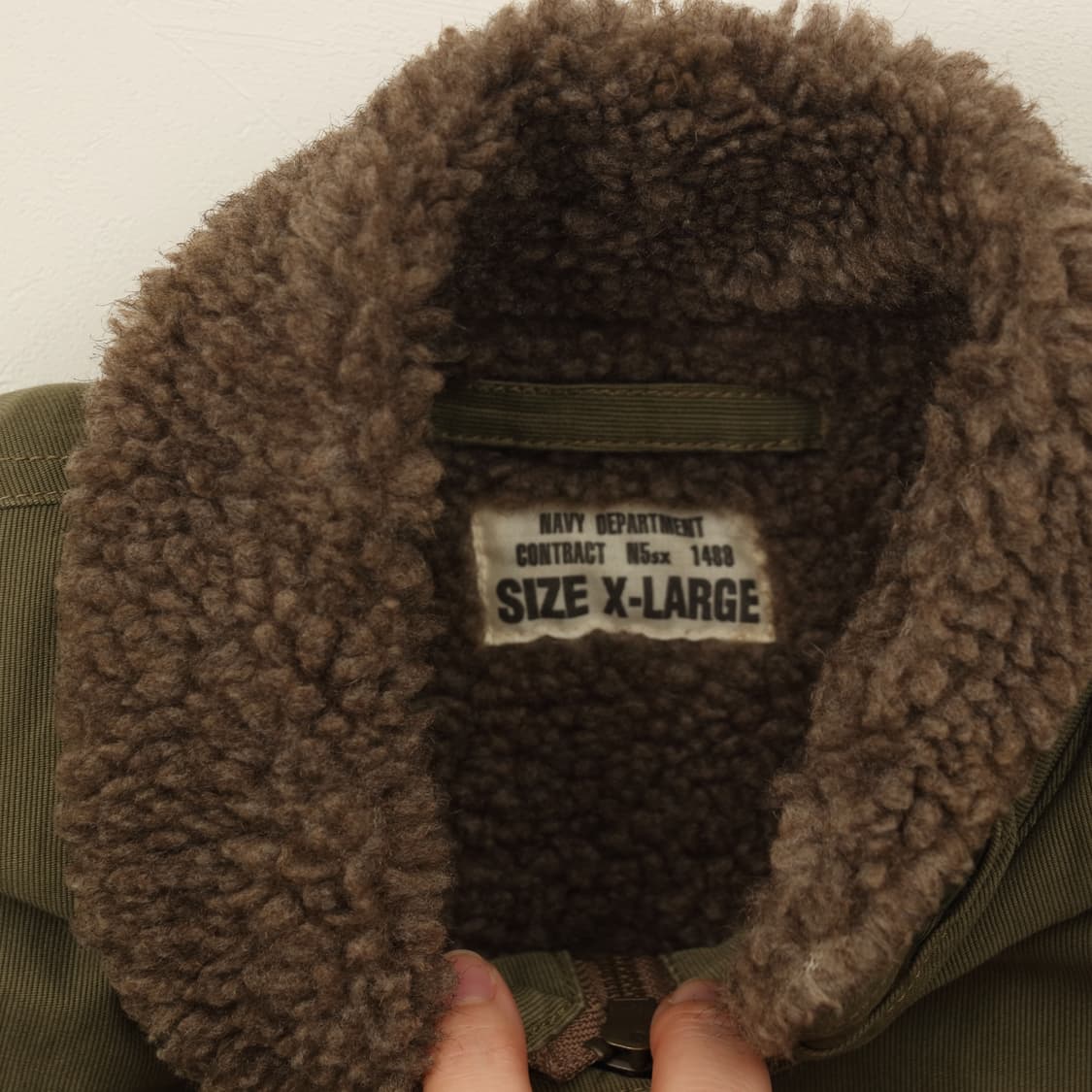 네이비디파드먼트 n1 덱자켓 B192 상품이미지4