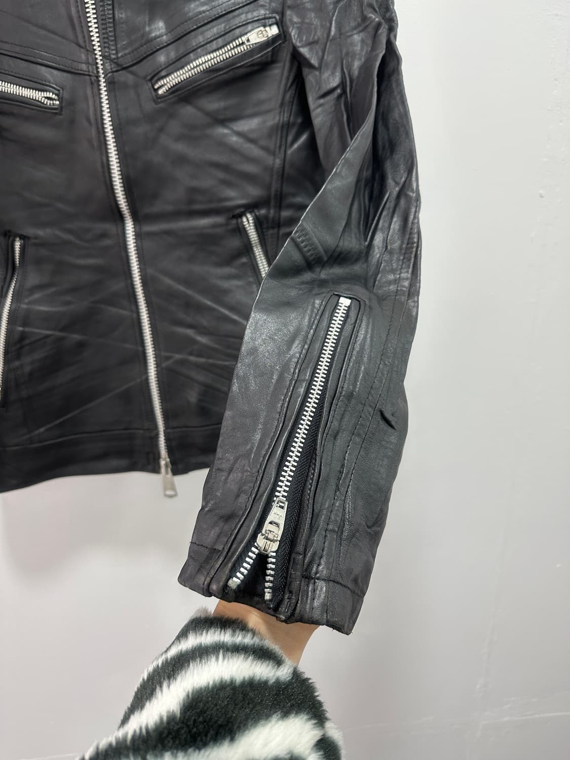 Jack Rose sheepskin leather jacket 상품이미지6