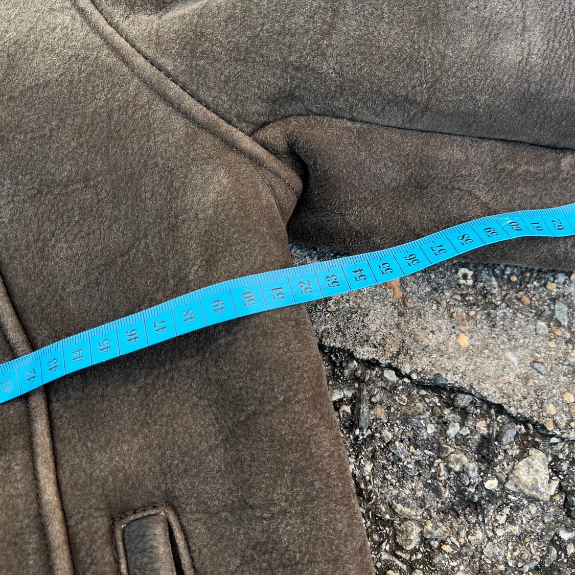 빈티지 양가죽 양털 무스탕 자켓  상품이미지9