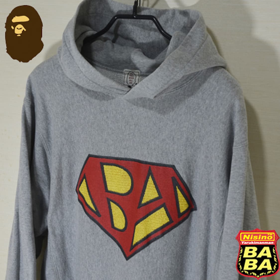 [Japan]90s A BATHING APE 프리미엄 BA후드 상품이미지1