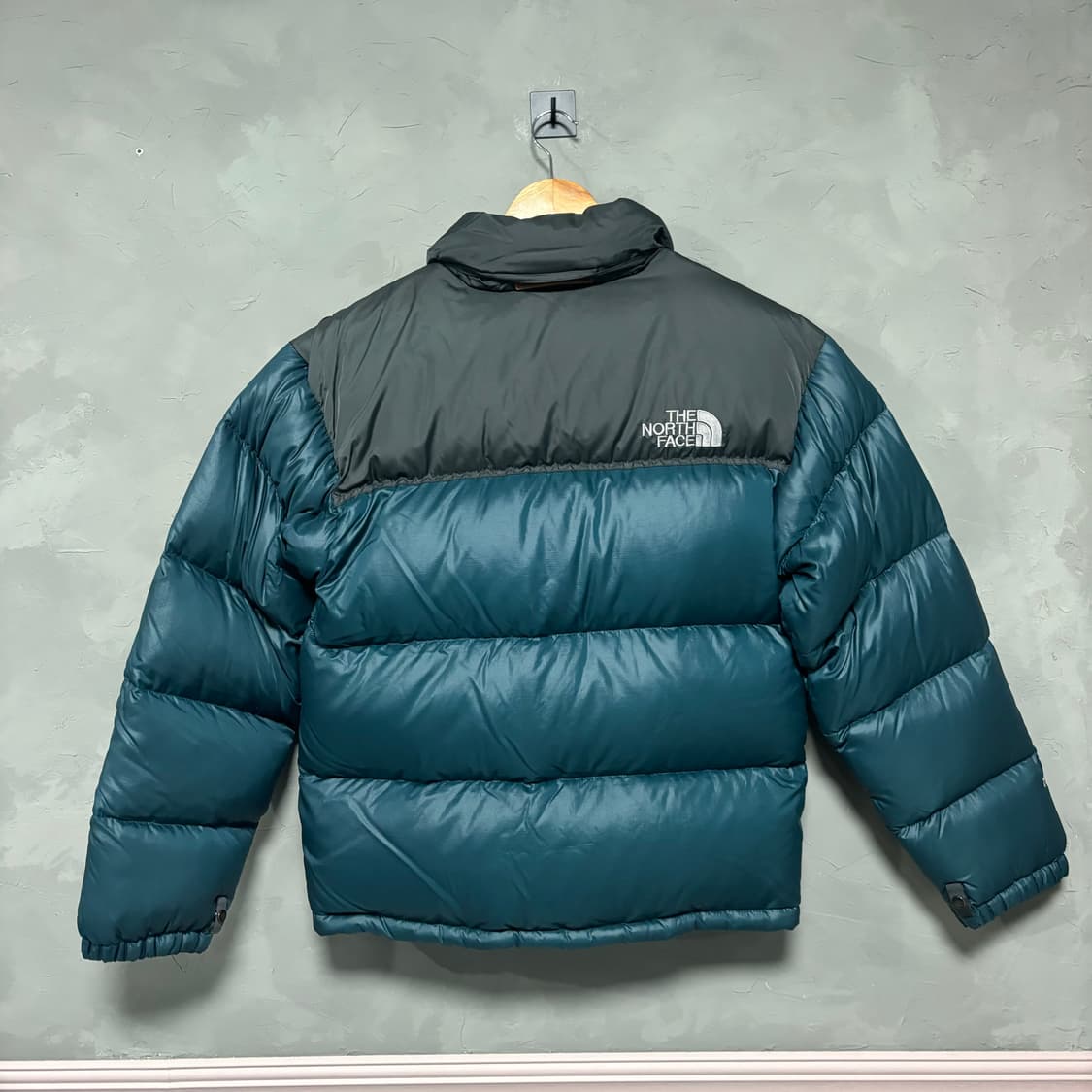 노스페이스 눕시 700 구스다운 패딩 청록 상품이미지4