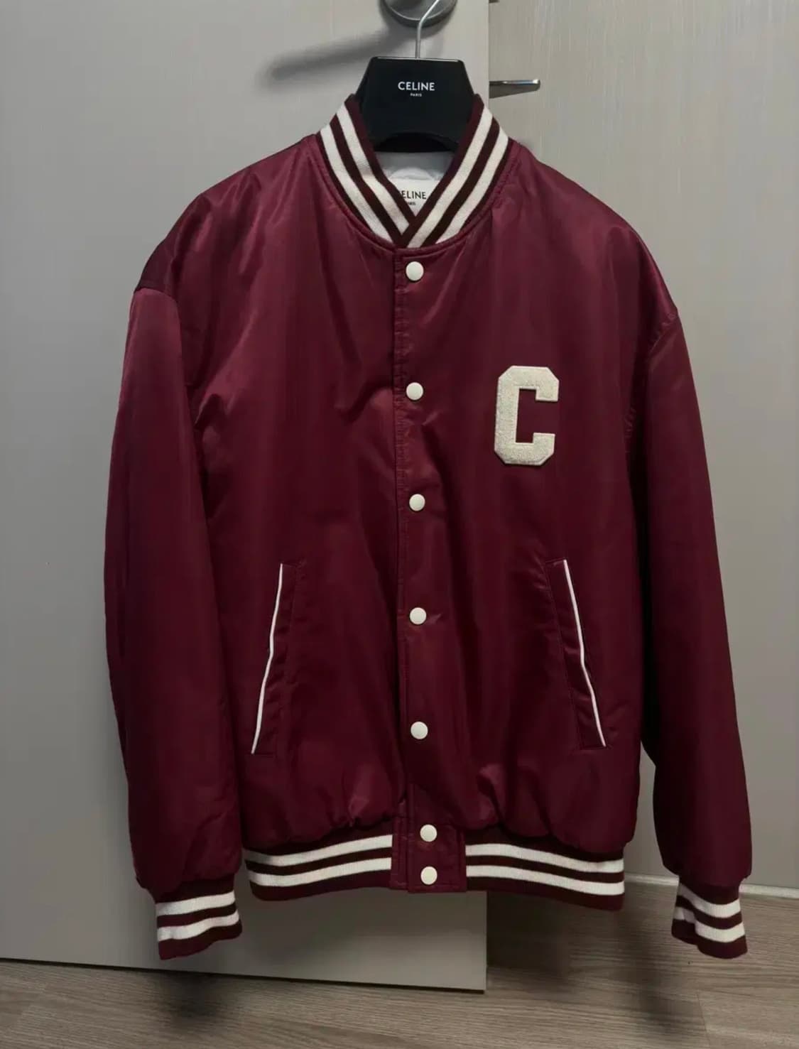 셀린느 테디 자켓(100사이즈/남녀공용/버건디) 상품이미지3