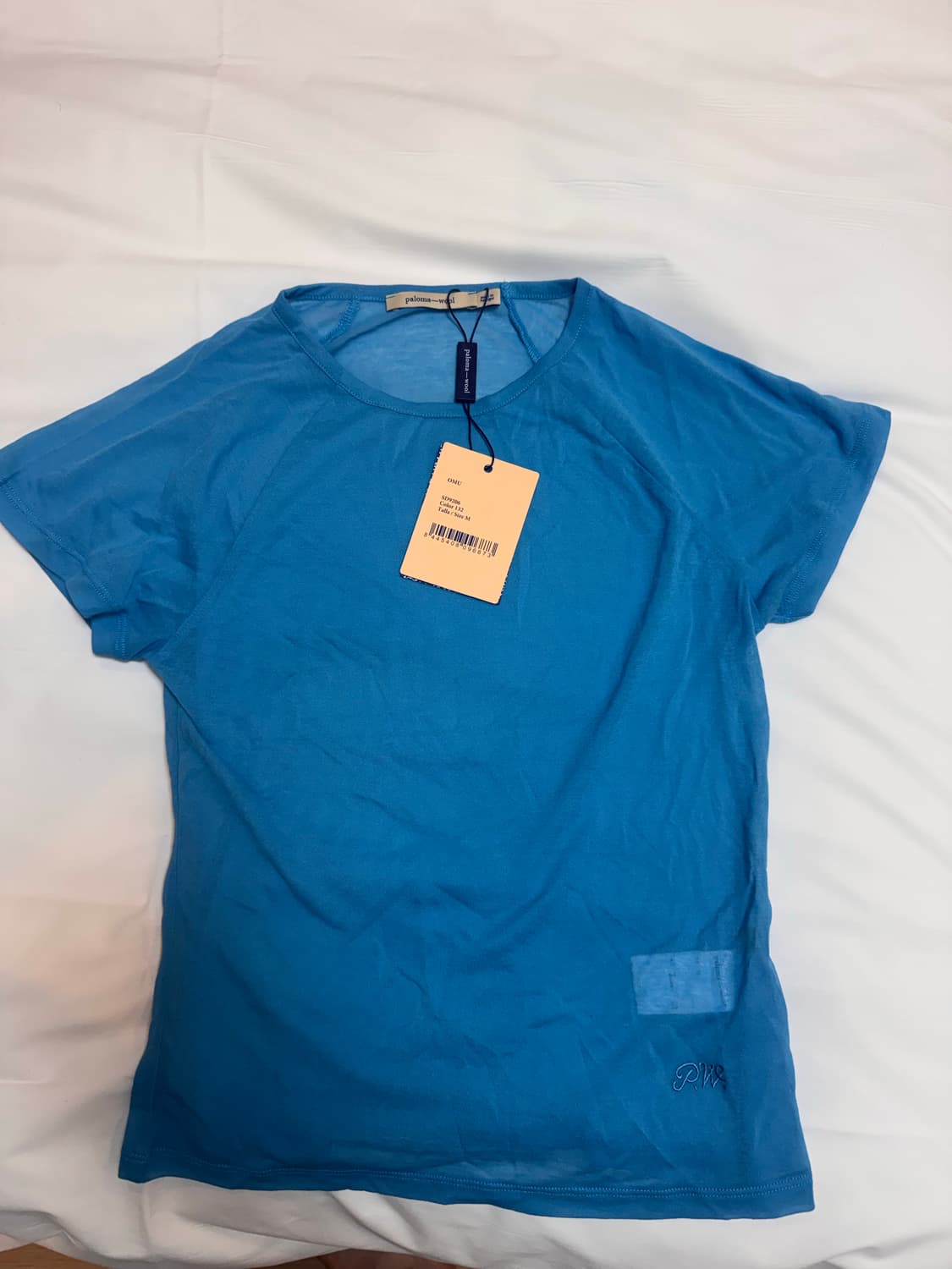 팔로마울 OMU 티셔츠 블루  상품이미지1