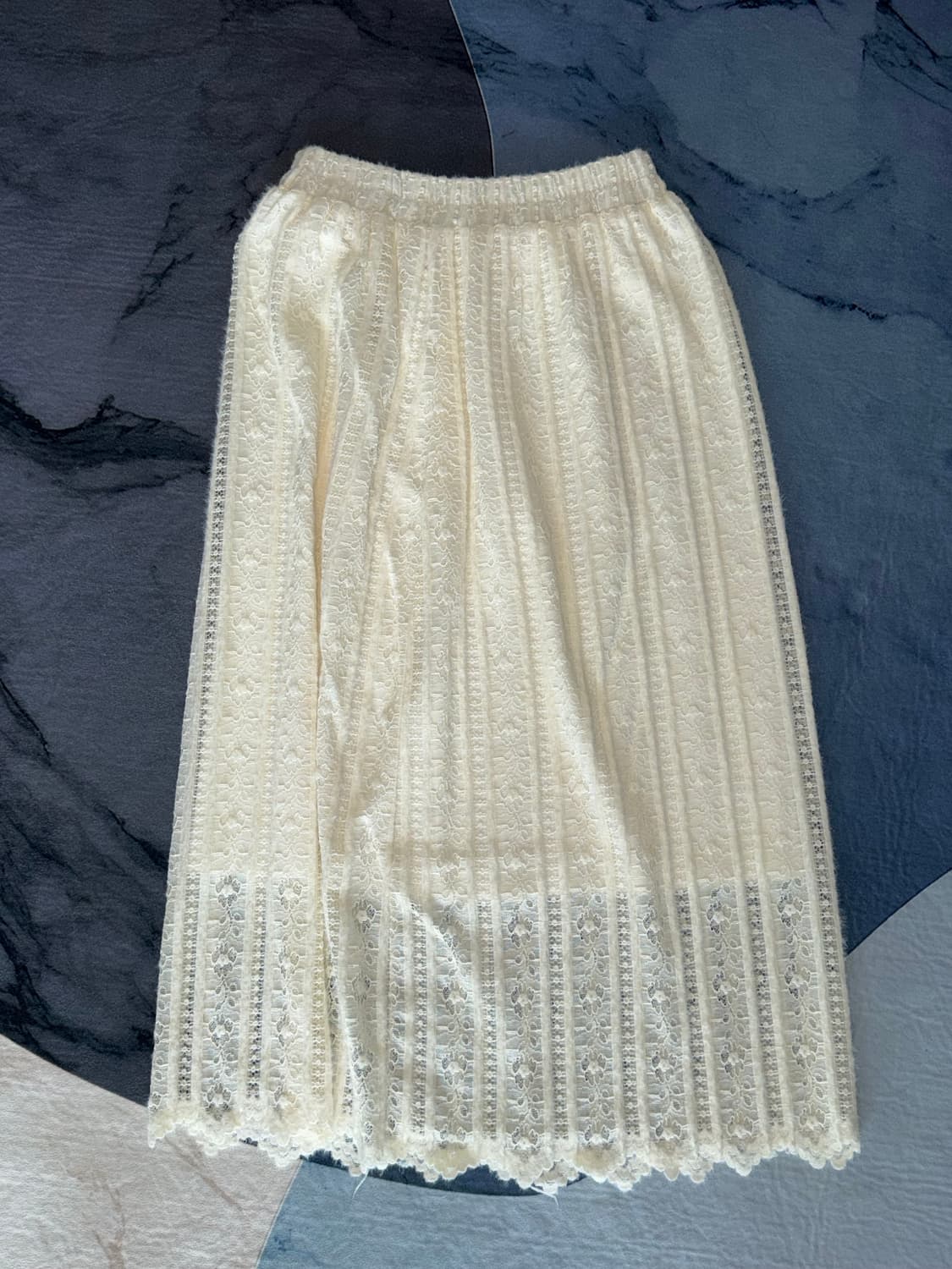 vintage mori white skirt 모리걸 레이스 스커트 상품이미지1