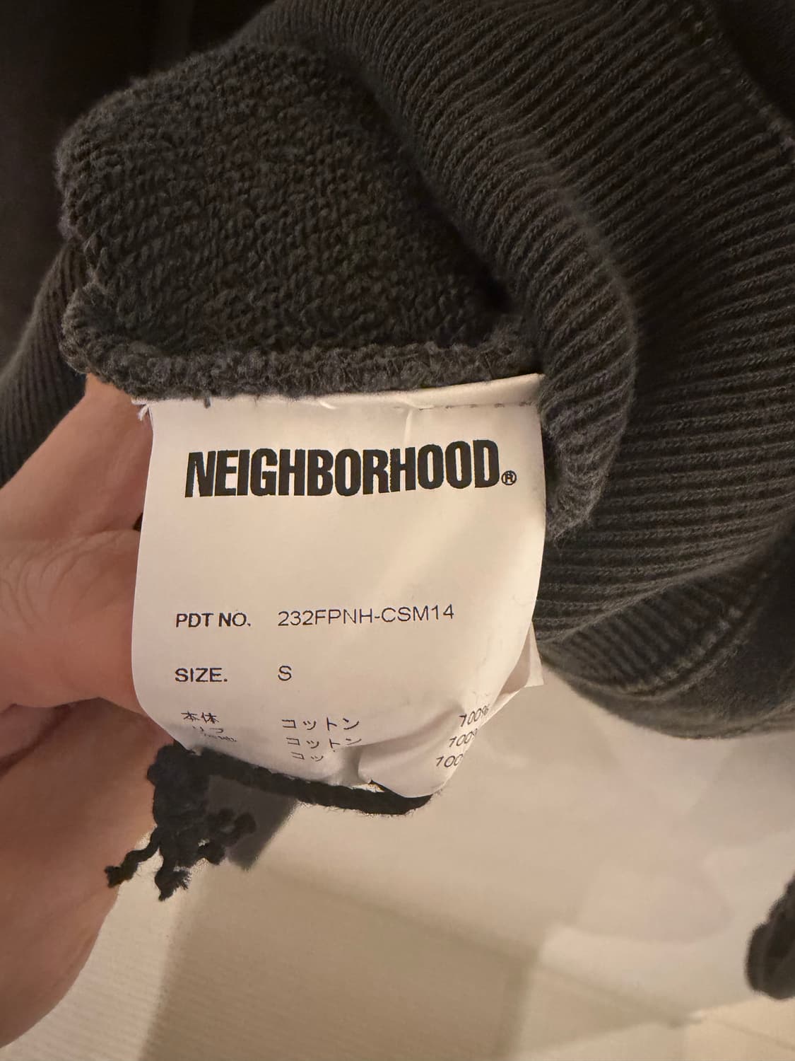 네이버후드 디자인 피그먼트 다이드 후디 상품이미지8