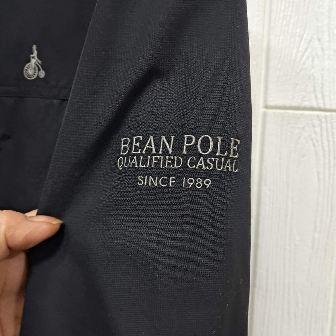 빈폴 블랙 후드 바람막이 자켓 95 상품이미지4