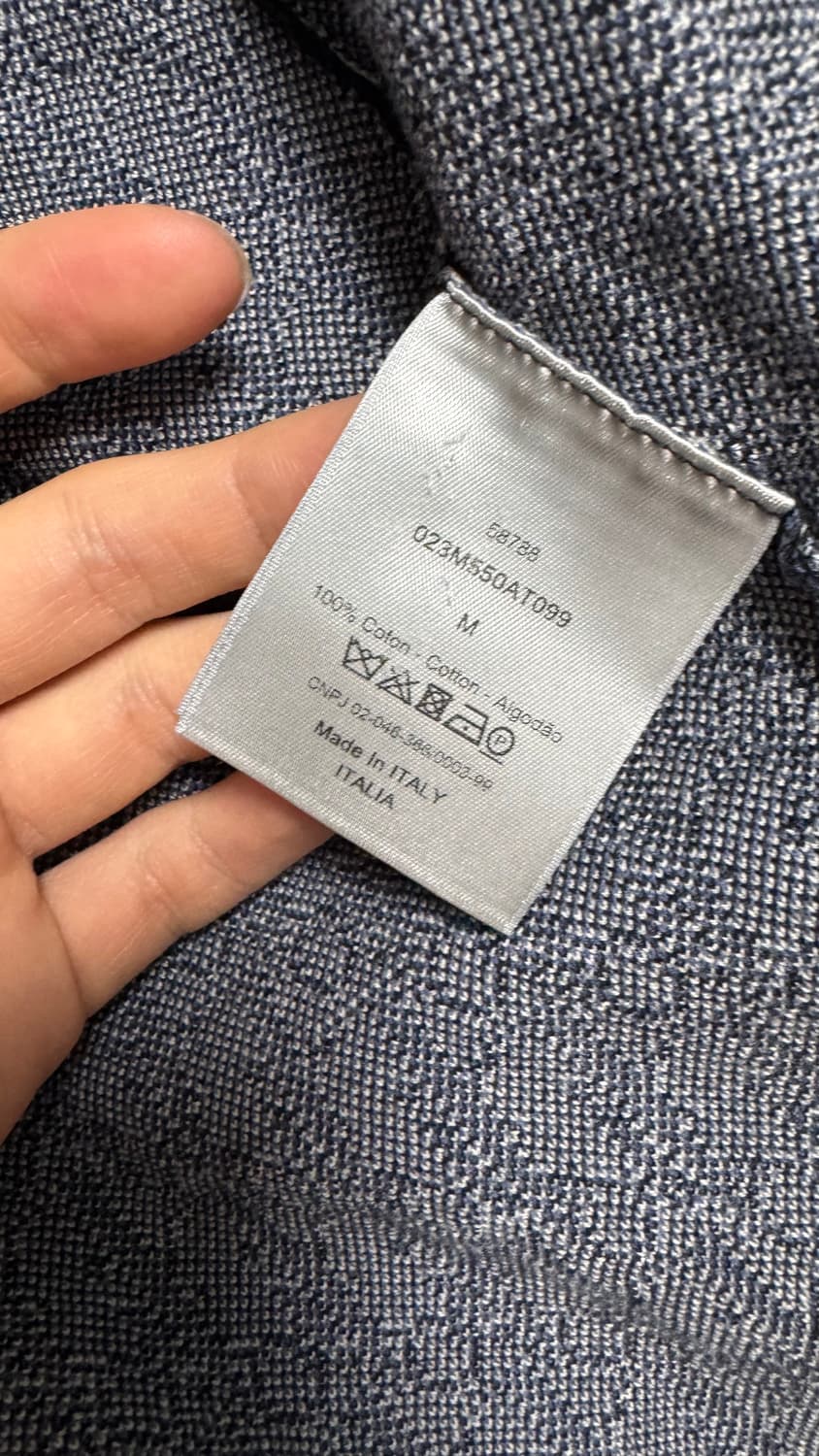 디올 오블리크 셔츠 m 상품이미지3