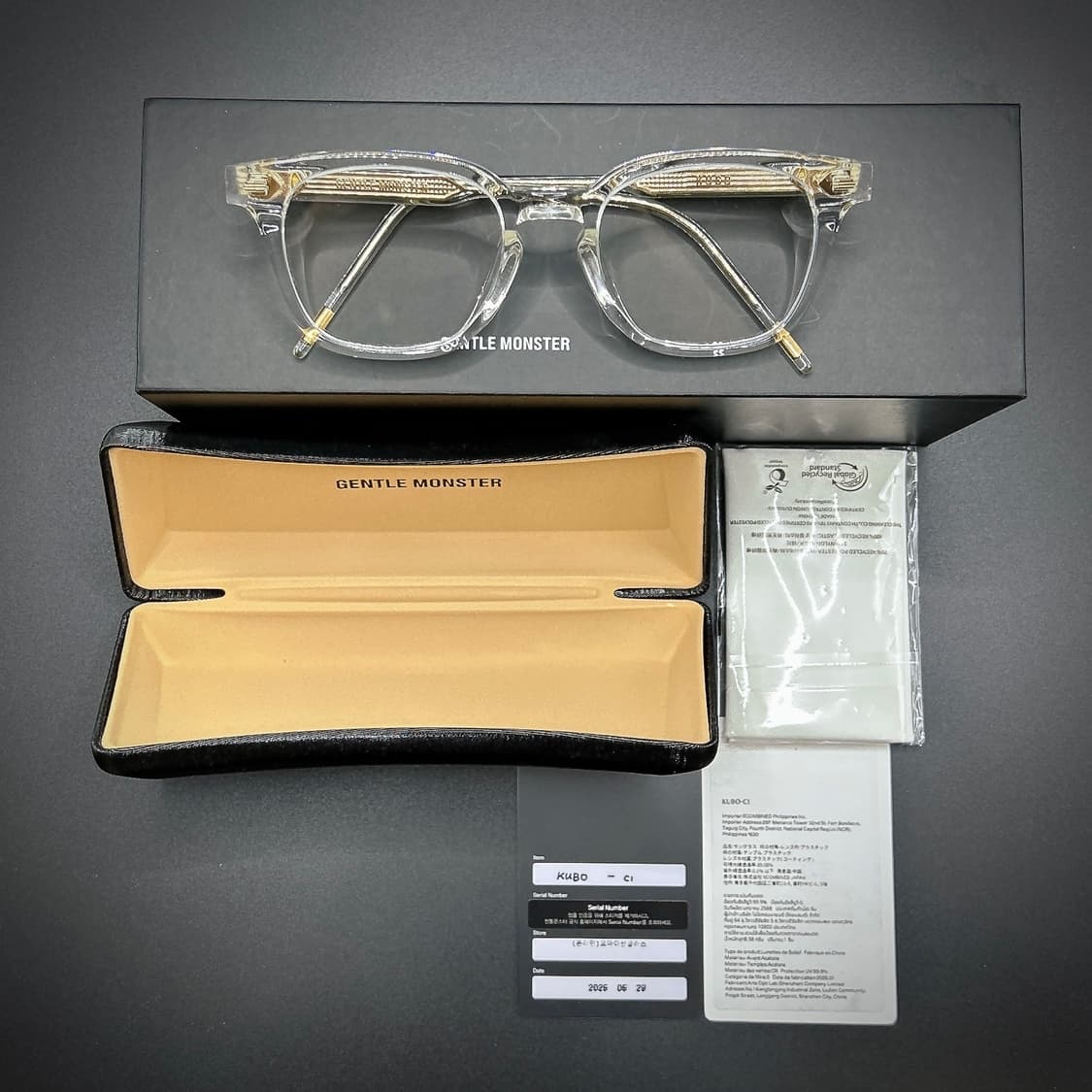 제니, 주우재 안경 젠틀몬스터 쿠보 KUBO-C1  상품이미지3