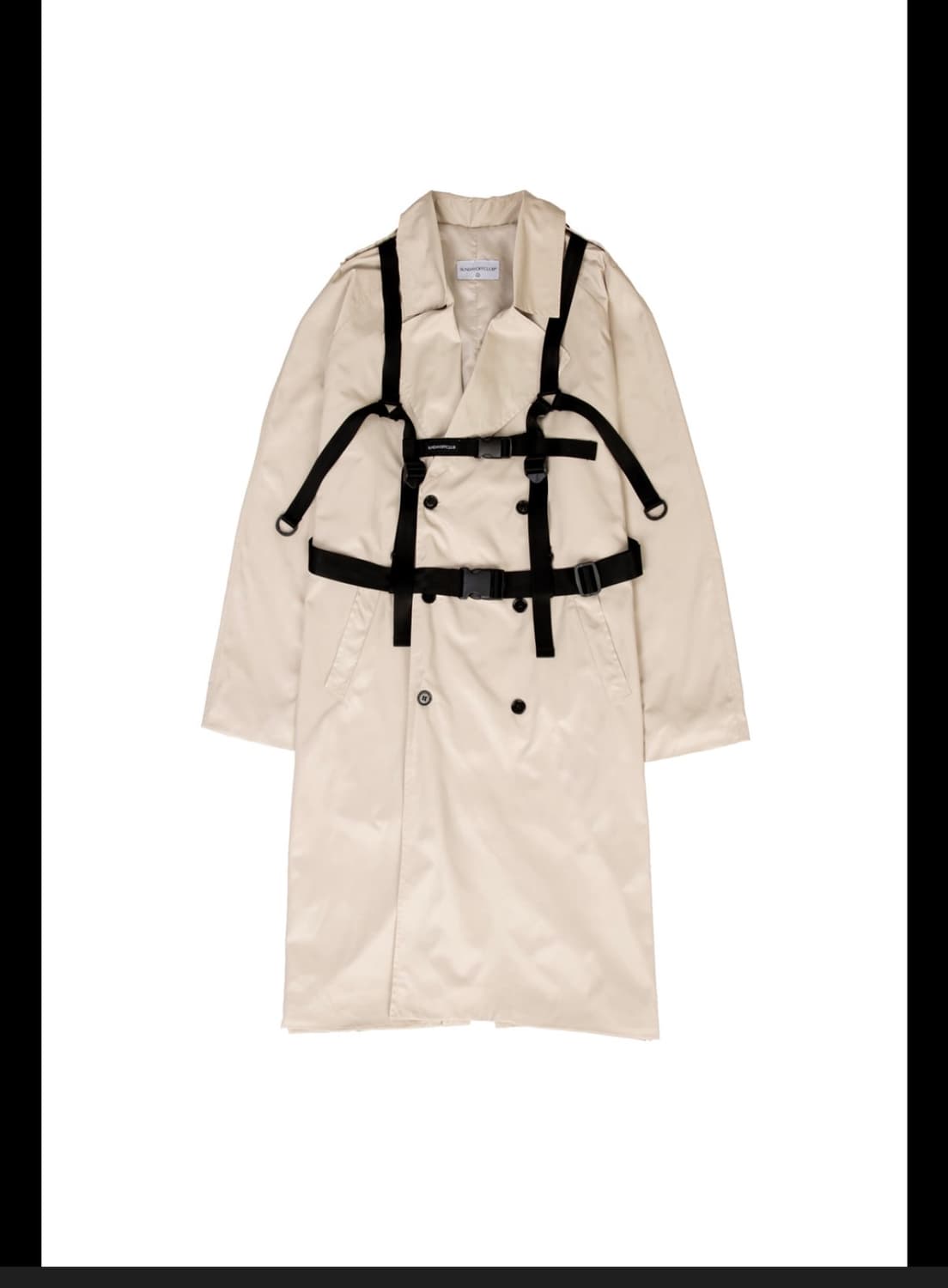 선데이오프클럽 하네스 트렌치코트 상품이미지1