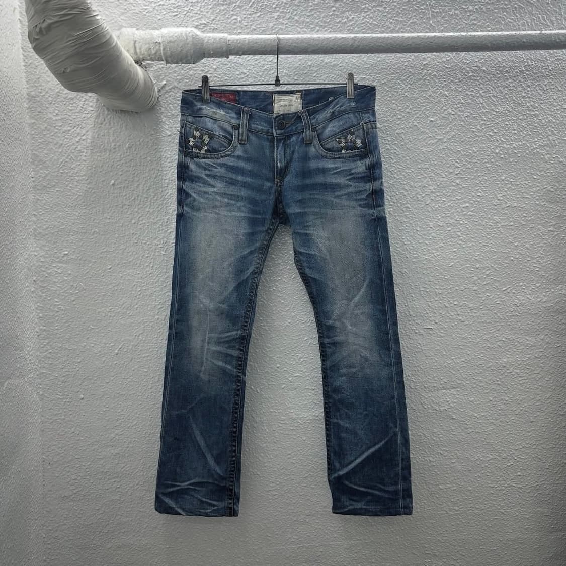 Lolita star detail washing jeans 상품이미지3