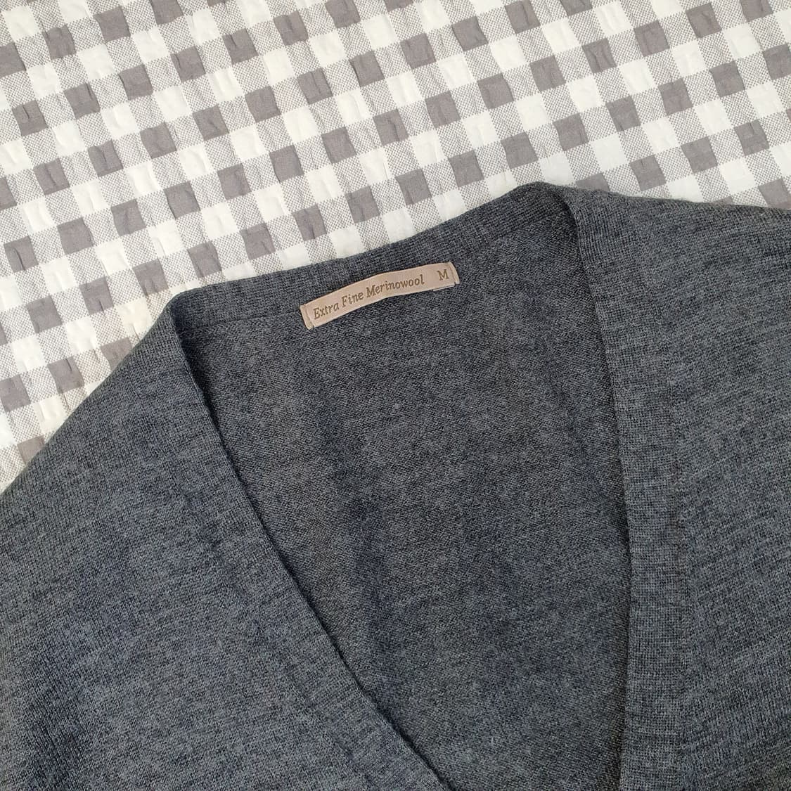 유니클로 울100 얇은 가디건 남자95 상품이미지2