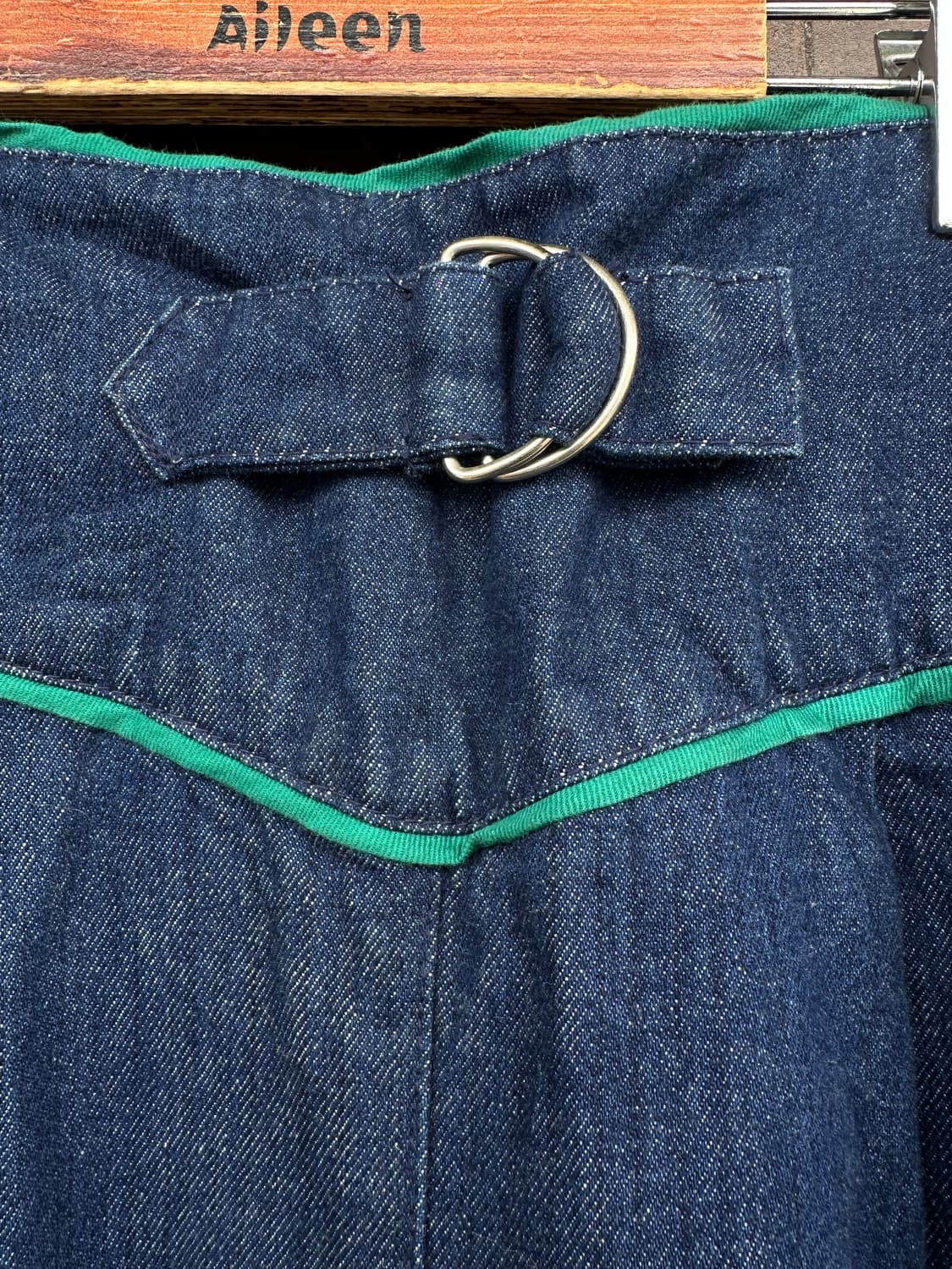  로맨틱 빈티지 데님 스커트 상품이미지6