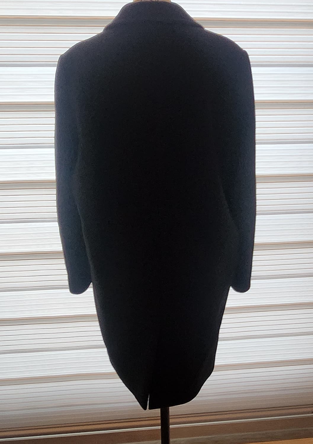 톰보이 블랙 더블 코트 상품이미지5