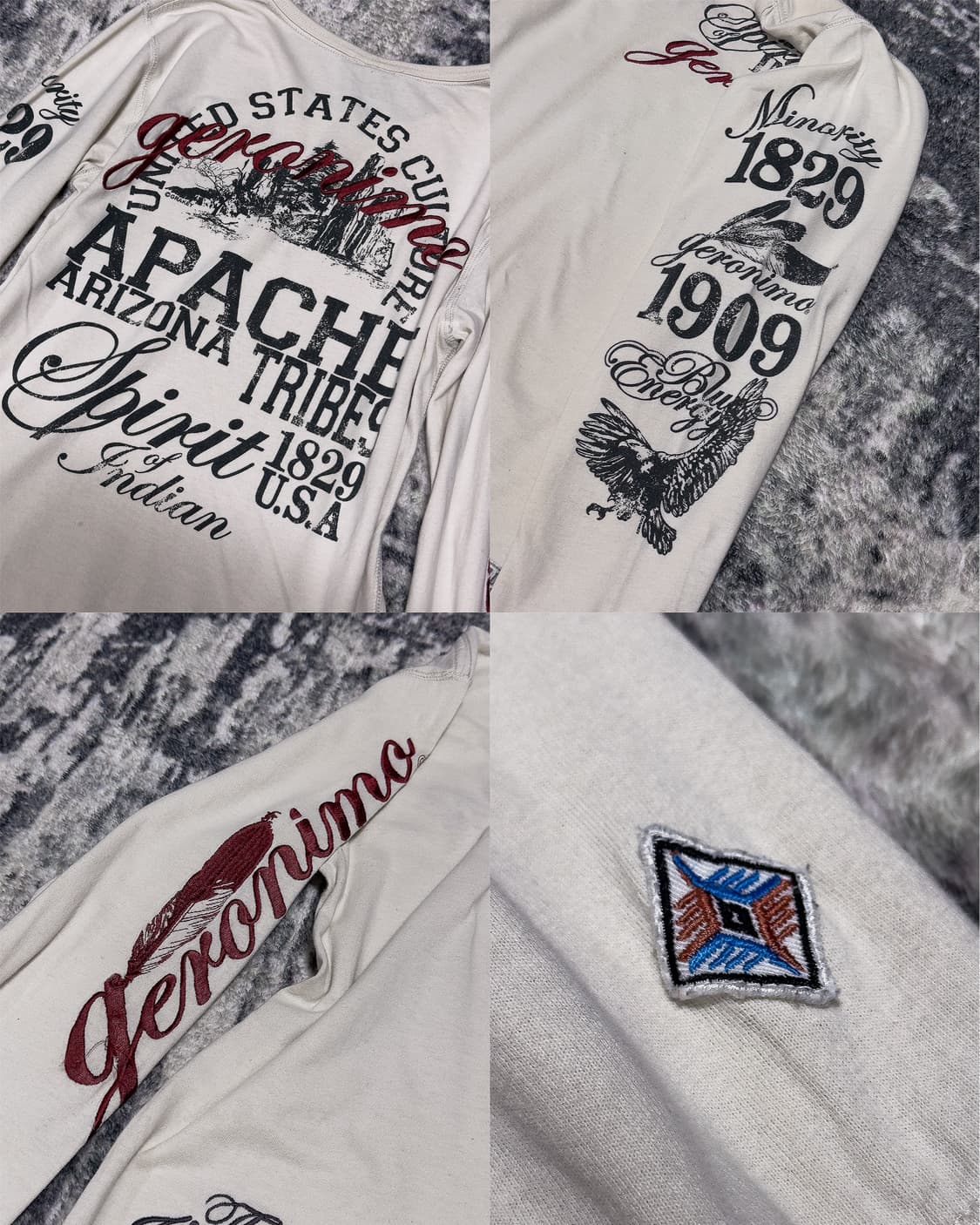 {GERONIMO} Apache Indian Graphic L/S  상품이미지10