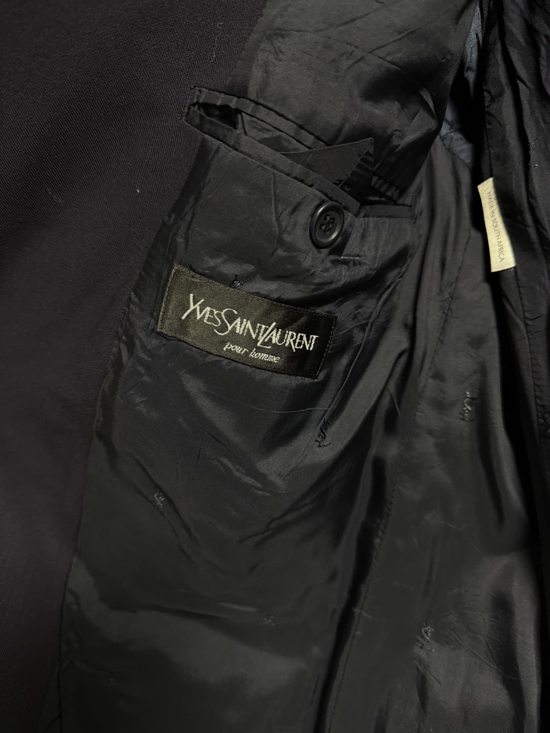 입생로랑 YSL 남성 블레이저 네이비 상품이미지4