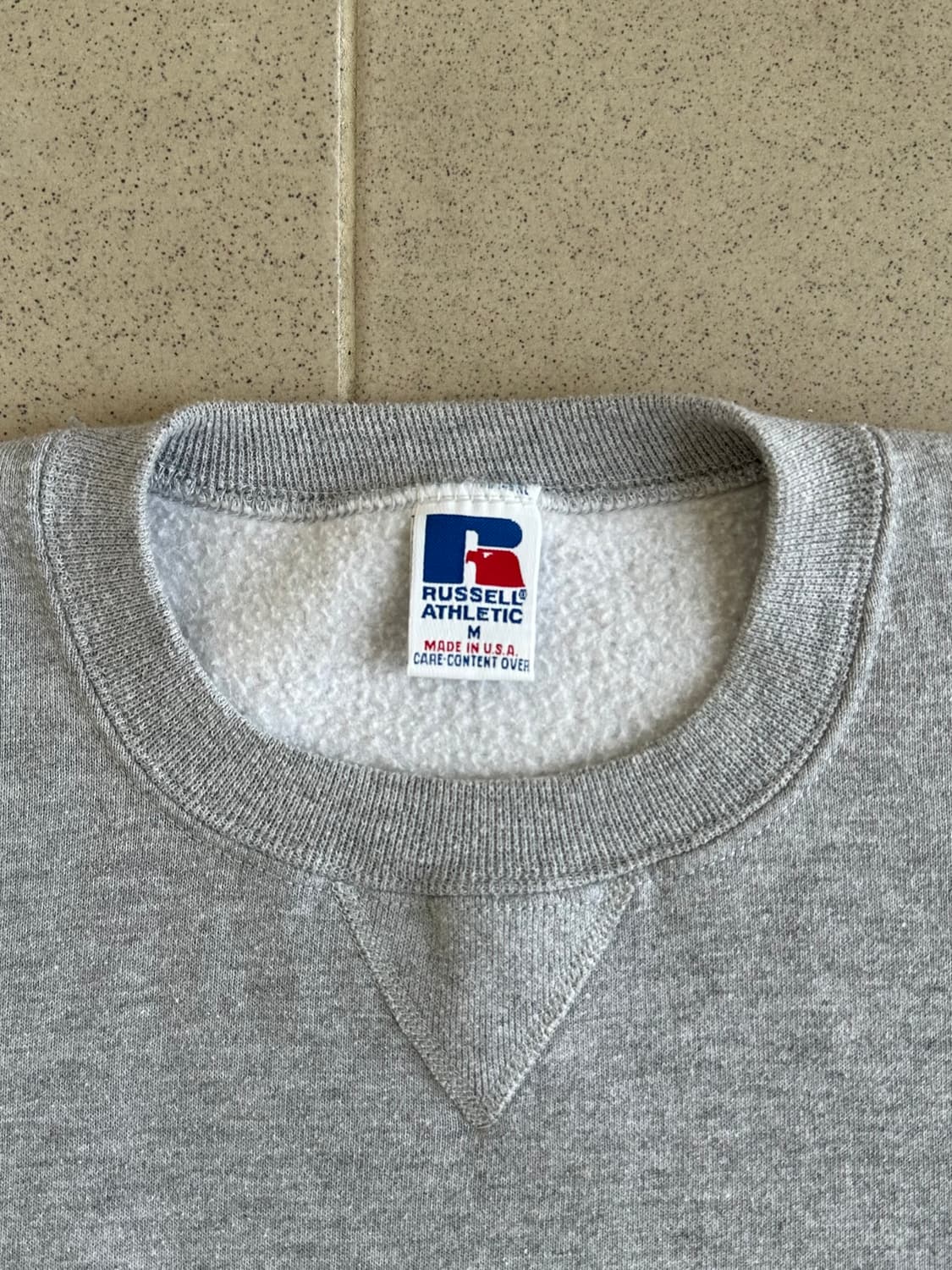 90s 빈티지 러셀 스웻셔츠 그레이 M USA 상품이미지6