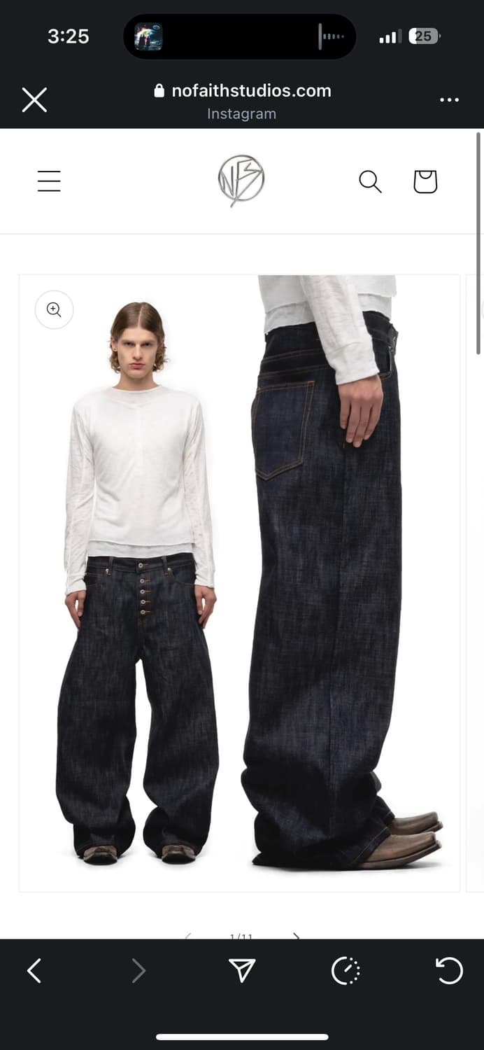 No faith studio 데님DENIM JAPANES loosefit 상품이미지1