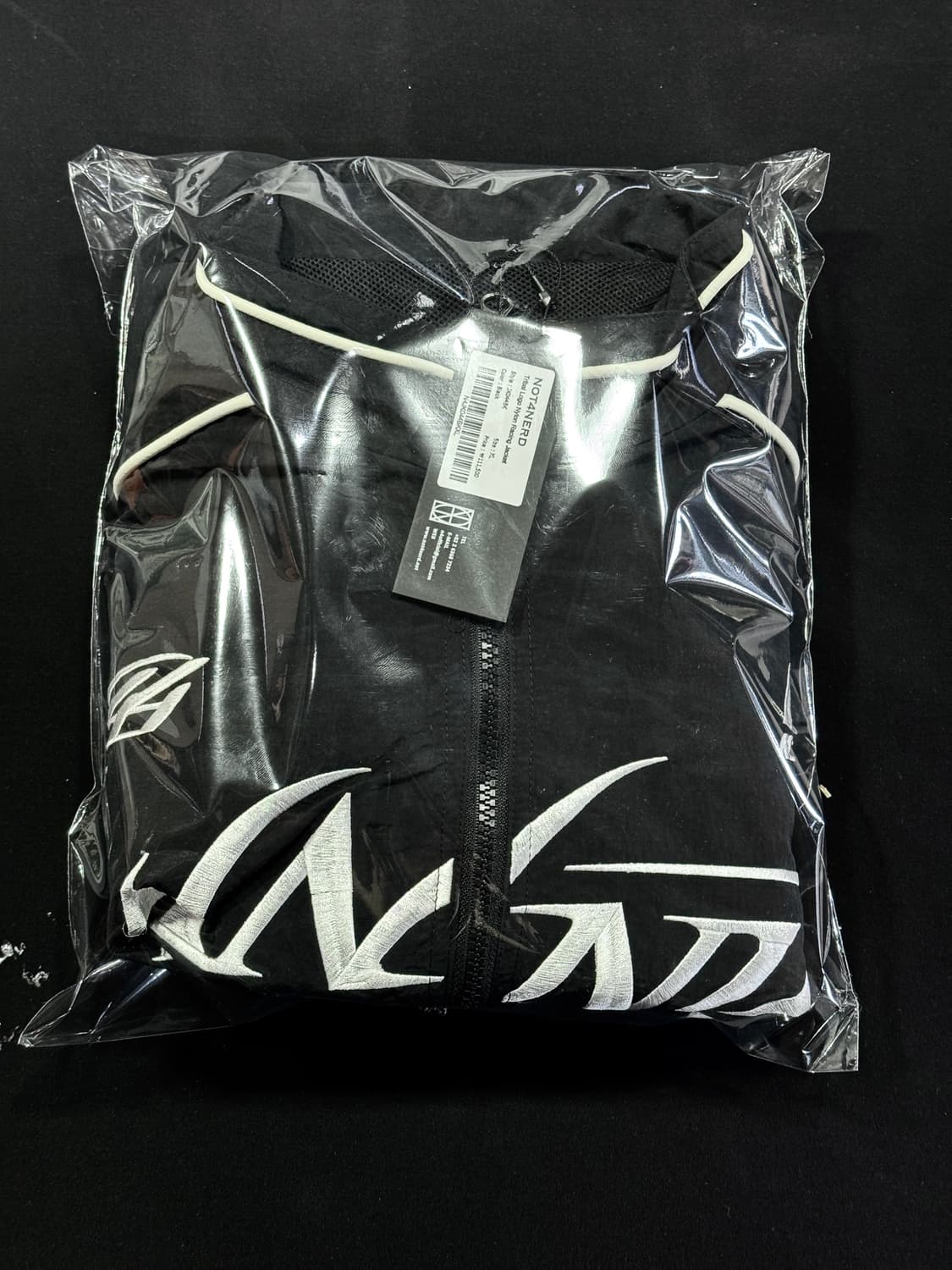 [XL] 낫포너드 트라이벌 로고 나일론 레이싱 자켓 새상품 상품이미지9